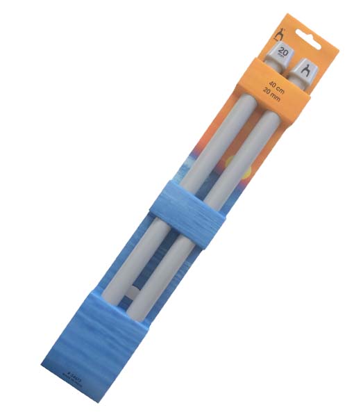 Ferri Da Maglia Pony Classic A Punta Singola - 40 Cm X 3 Mm, Alluminio Anodizzato, Multicolore - 3