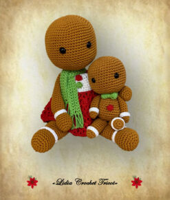 Maman et bébé pain d'épices