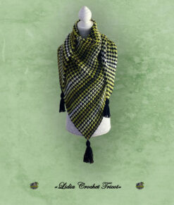 Châle Transylvania Lidia Crochet Tricot