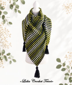 Tutoriel PDF Châle Transylvania Boutique Lidia Crochet Tricot