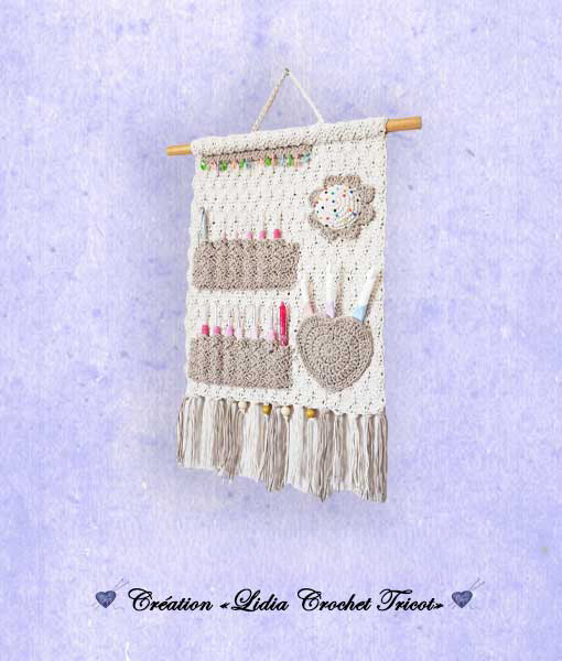 Organisateur crochet (tutoriel Lidia Crochet Tricot) generico