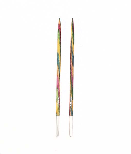 Aiguilles Circulaires Fixes KnitPro Symphonie Bois – 60 Cm X 3,75 Mm, Multicolore, Glisse Parfaite & Luxe
