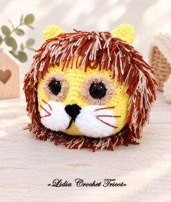 Tutoriel PDF amigurumi crochet Coussin Leonardo Boutique Lidia Crochet Tricot