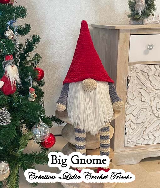 Kit De Crochet Pour Débutants - Crée Ton Gnome De Noël Avec Fil, Crochet, Ciseaux Et Tutoriel