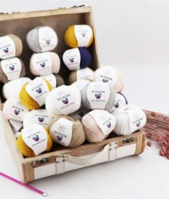 Support Rotatif Pour Fil De Laine En Bois – Avec Support Téléphone, Pour Tricot Et Crochet