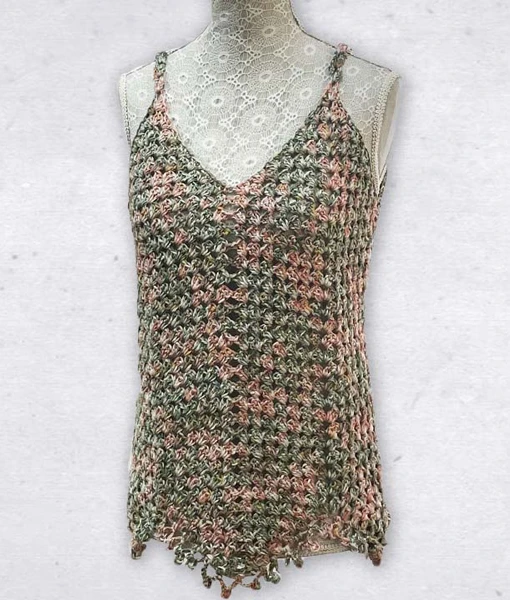 Fil de coton Loco Lidia Crochet Tricot ouvrage 5 Blouse Mango