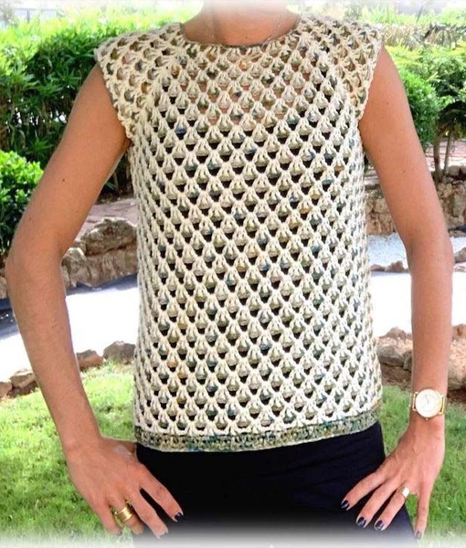 Fil de coton Loco Lidia Crochet Tricot ouvrage 7 Blouse Taki