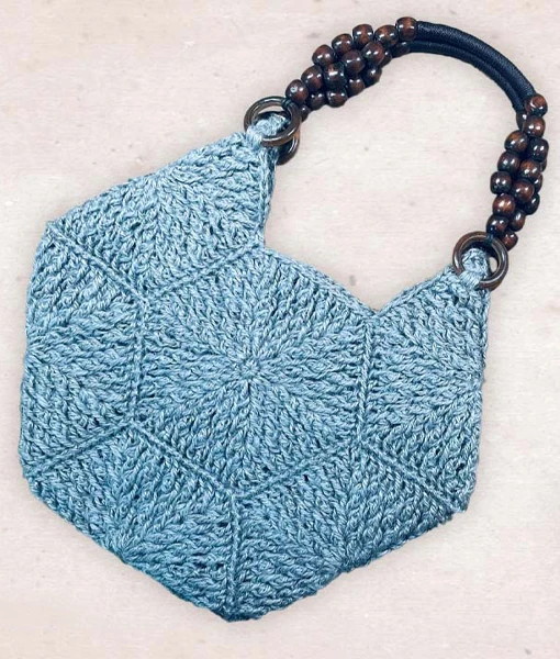 Namaste fil jute Lidia Crochet Tricot ouvrage 3