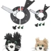 Pompon Fantaisie Chat Mimi Lidia Crochet Tricot