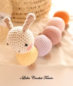 Tutoriel PDF La Chenille amigurumi