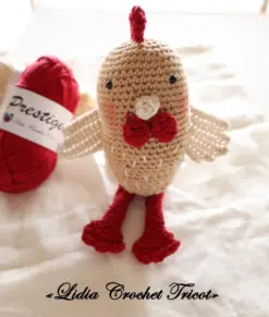 Le Coq amigurumi