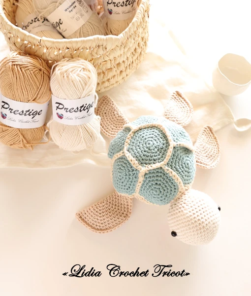 La tortue Lidia Crochet Tricot