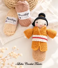 Poupée Kokeshi Kimono